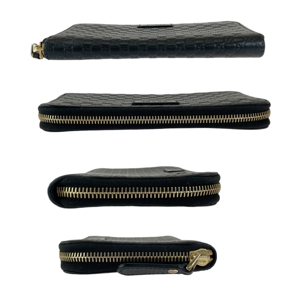 Gucci Gucci Leather Microguccissima Long Wallet Leather Long Wallet 449391 - Picture 9 of 10